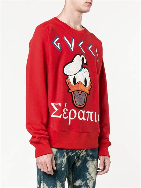 gucci duck sweater